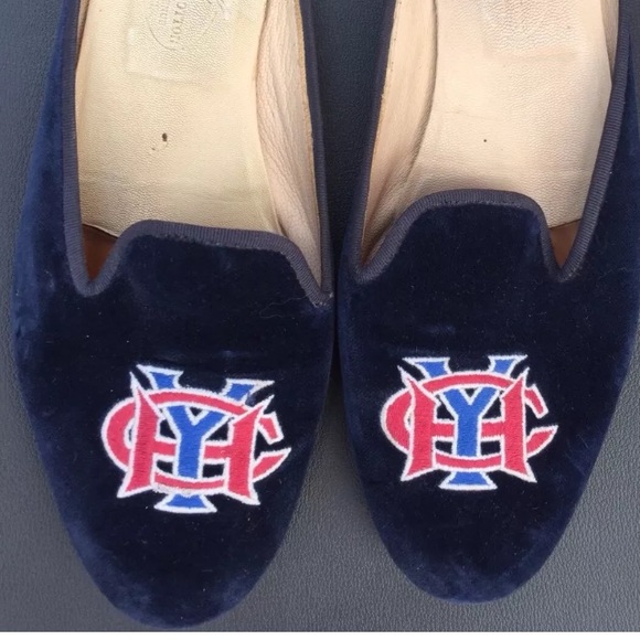 Vintage Stubs & wootton velour loafers - Picture 3 of 7